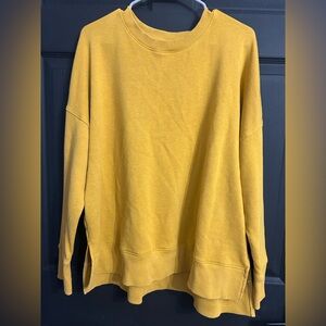 Time and Tru Mustard Yellow Women's Sweater
